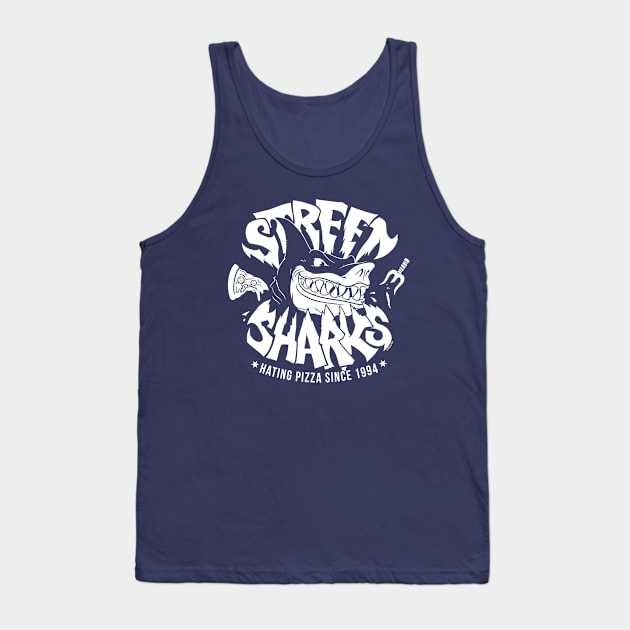 Sharks hate Pizza Tank Top by wloem